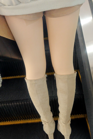 4k街拍肉丝黑丝合集