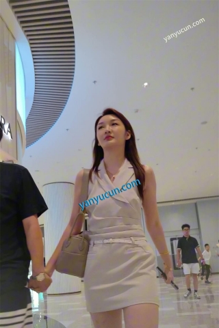 XM442白色连衣裙气质美女和红色JK白丝小姐姐两部合集